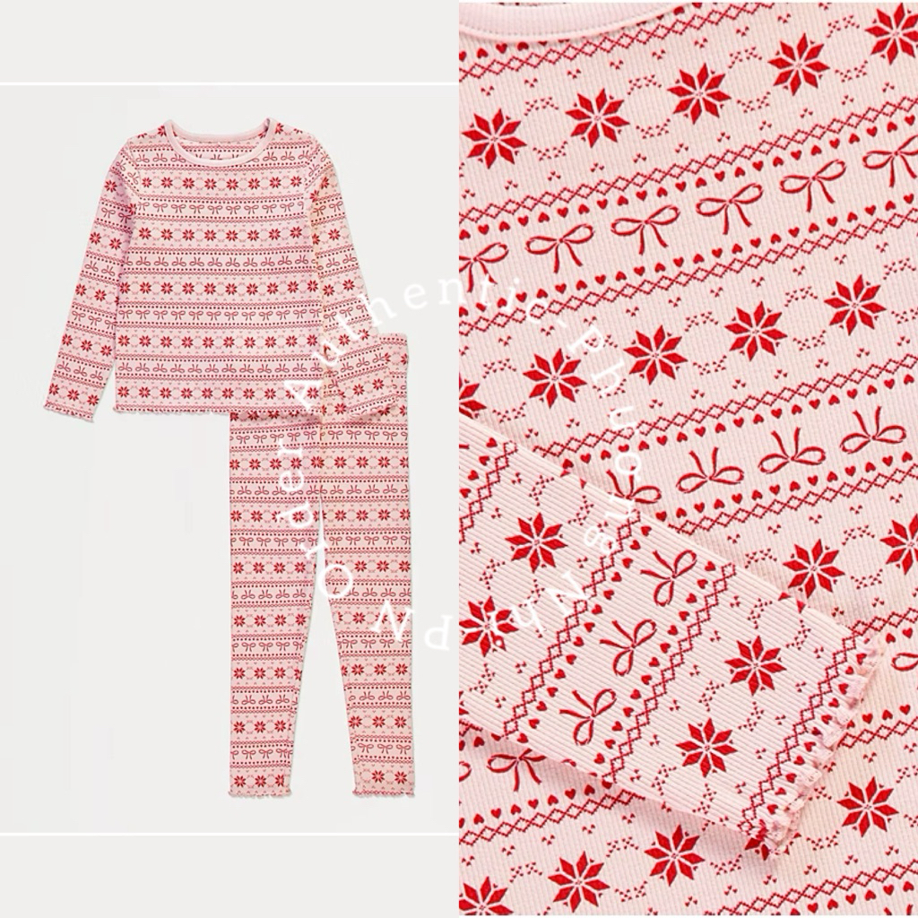 Bộ Pijama bé gái George Uk