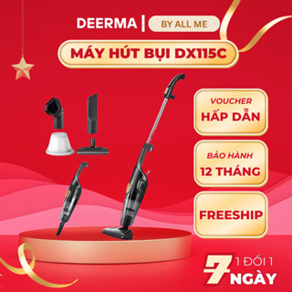 Máy hút bụi cầm tay gia đình Deerma DX115C / DX118C công suất lớn tới 600W