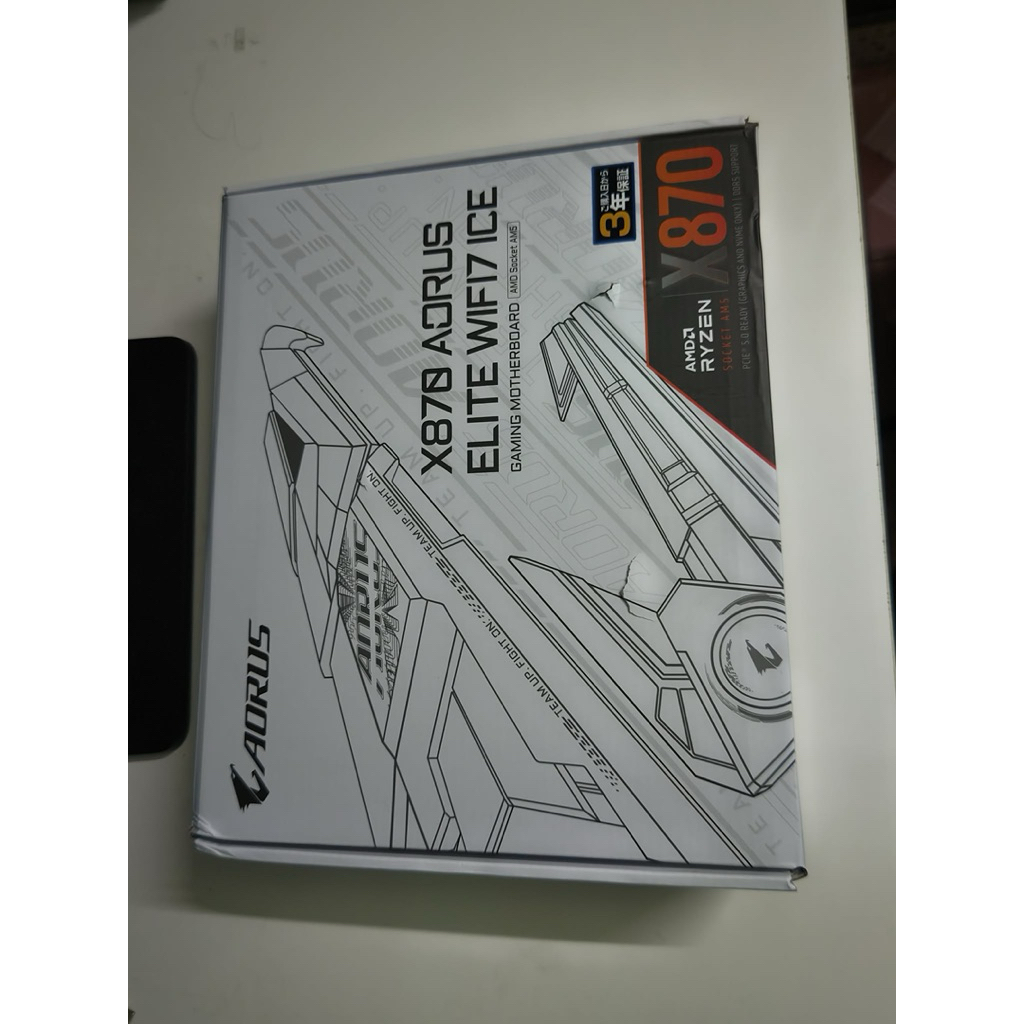 x870 aorus elite wifi7 ice / xách tay cũ