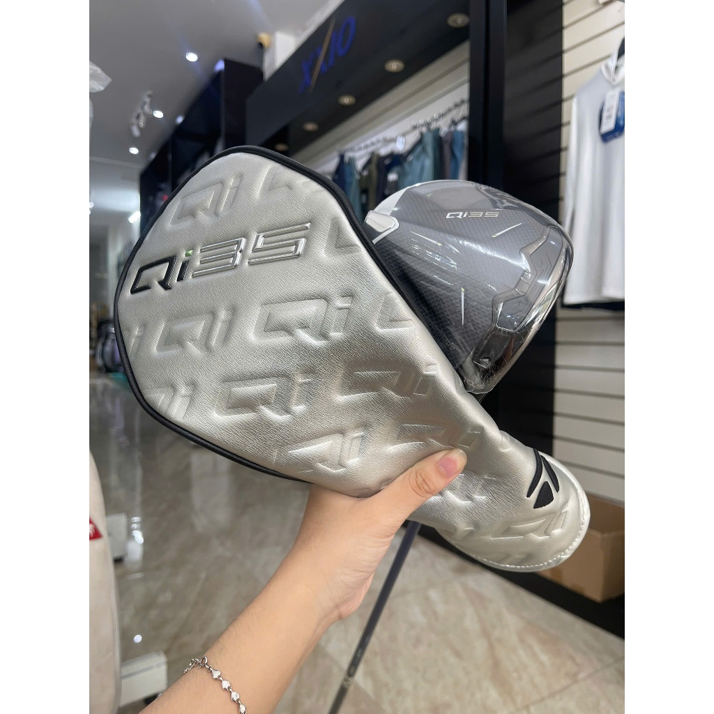 Gậy Golf- Gậy Driver TaylorMade Qi35 10*5 (Head NEW) shaft Tour NX Flex R