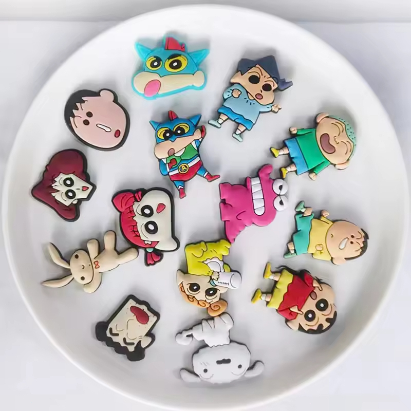 🎁Mua 5 tặng 3 🎁hoạt hình Nút giày thời trang Minnie/Mickey Series Dép Sandal Miếng Dán Thích Hợp Để Trang Trí Giày Lỗ