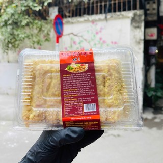 Nem chua rán hà nội,huta hộp 450g 20c, chiên xù, giòn, ăn là nghiền