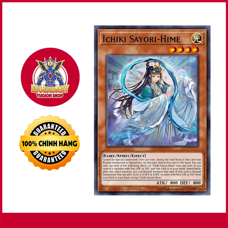 [Thẻ Bài Yugioh Chính Hãng] Ichiki Sayori-Hime