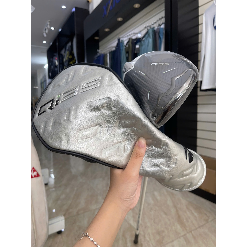 Gậy Golf- Gậy Driver TaylorMade Qi35 10*5 (Head New) shaft Tour AH DH 6S - 7324