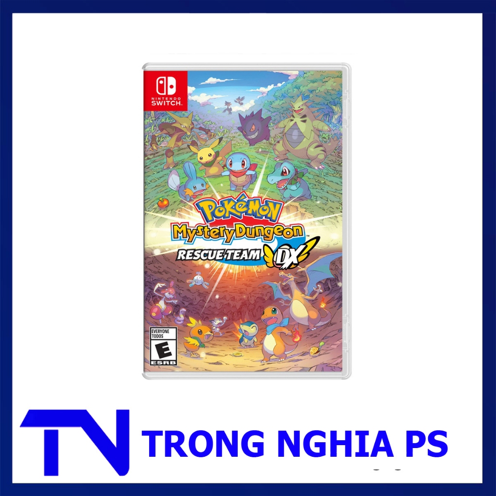 Đĩa game Nintendo Switch - Pokemon Mystery Dungeon: Rescue Team DX