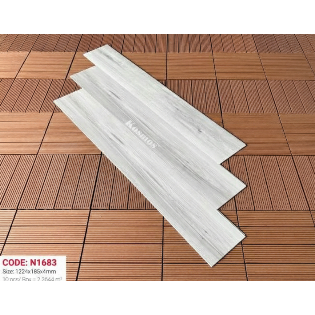 [Thanh lý] Sàn gỗ nhựa Kosmos mới 99%, giảm giá 50% (Hàng cồng kềnh, Shop chỉ giao TP HCM bằng phươn