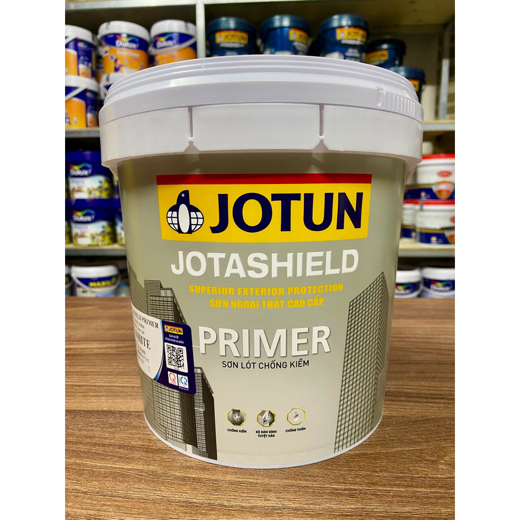 5L - Sơn lót chống kiềm tuyệt hảo cao cấp ngoại thất Jotun Jotashield Primer