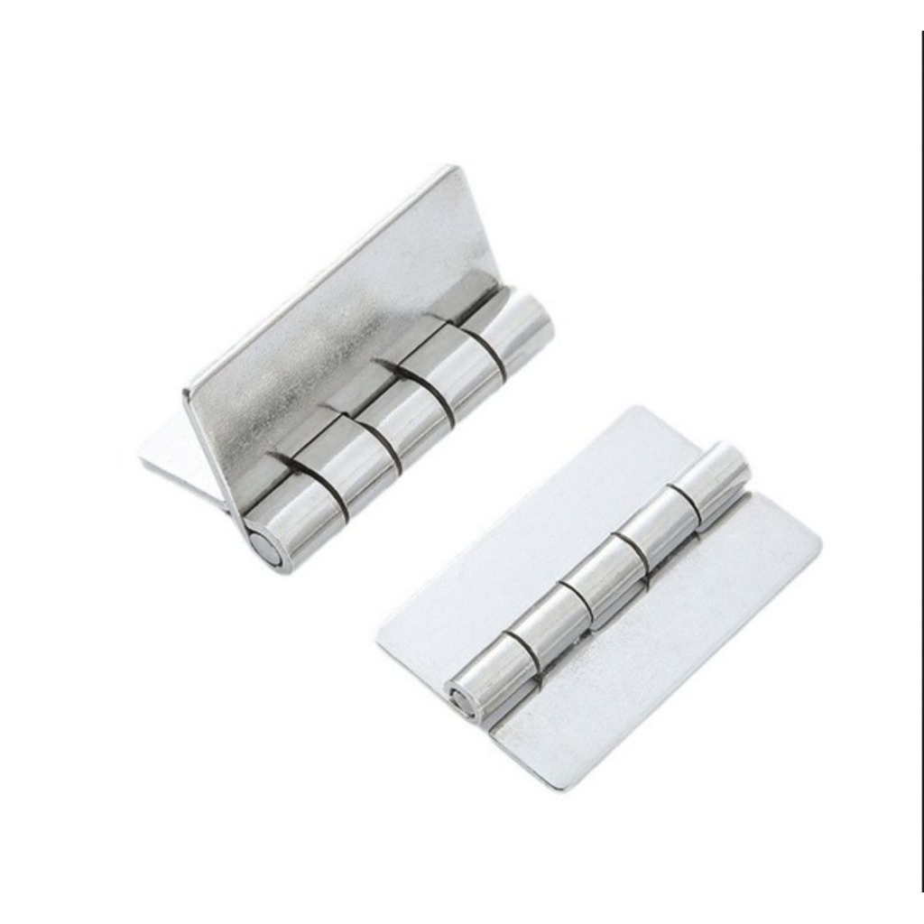Bản lề INOX 304 cao cấp loại không lỗ- Bản lề tủ điện cao cấp INOX 304- Bản lề Lá