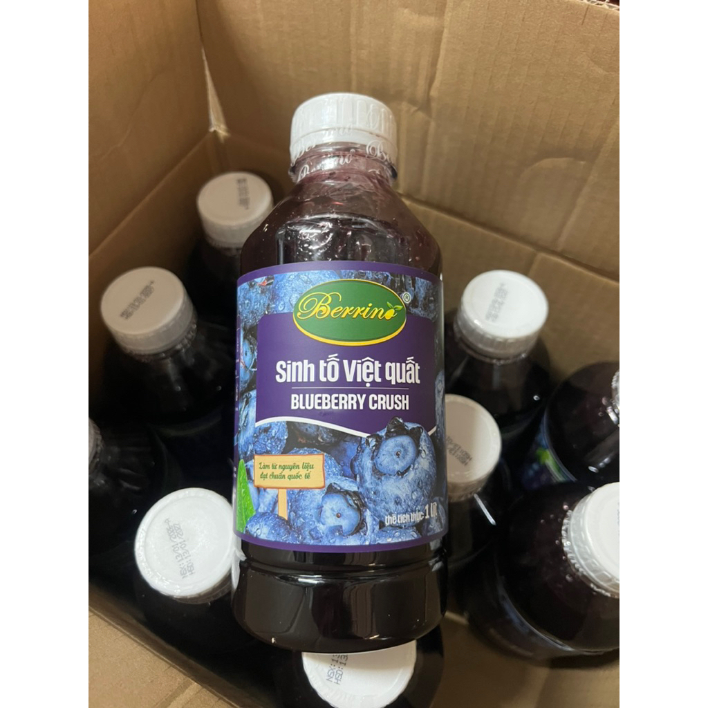 Sinh Tố Berino Việt Quất lọ 1Lít