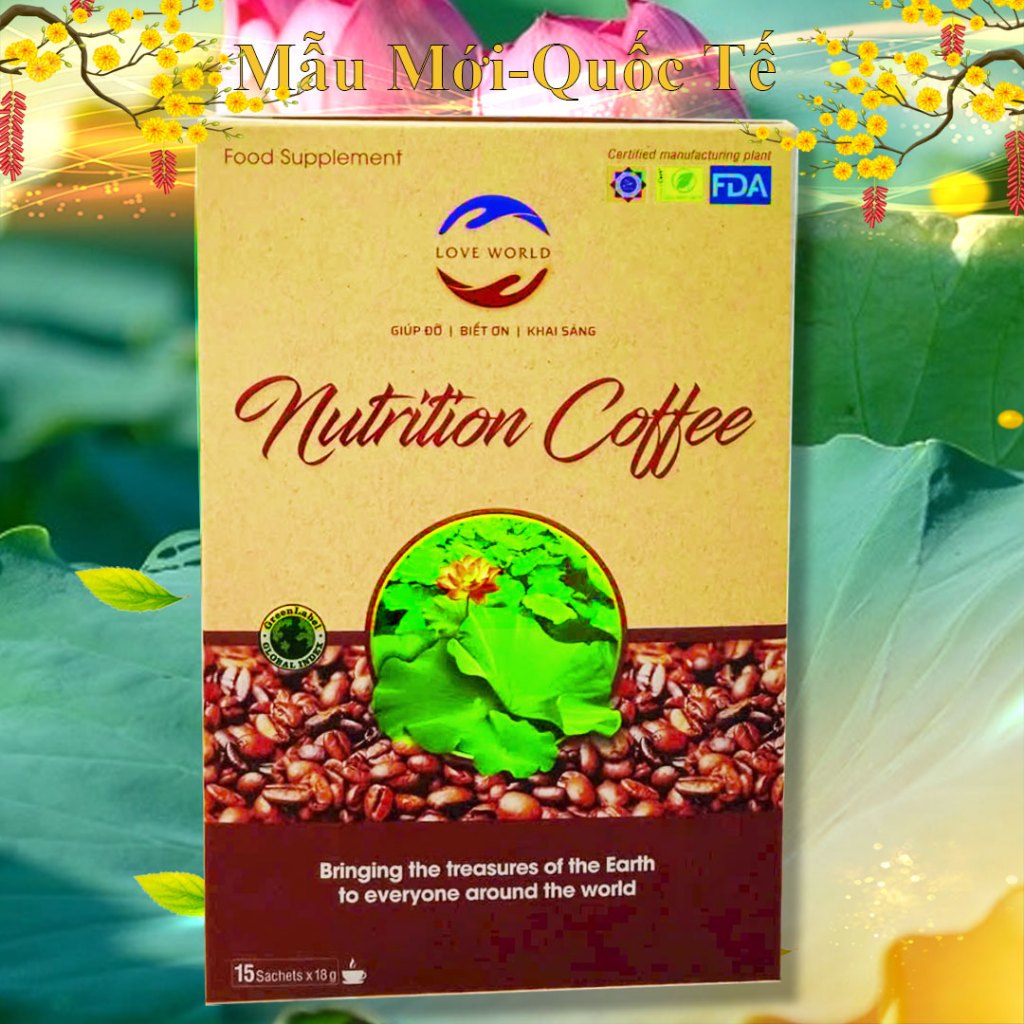 Cà Phê Nutrition Coffee Love World Cafe Nutrition Love World Hỗ Trợ Tiêu Hao Mỡ