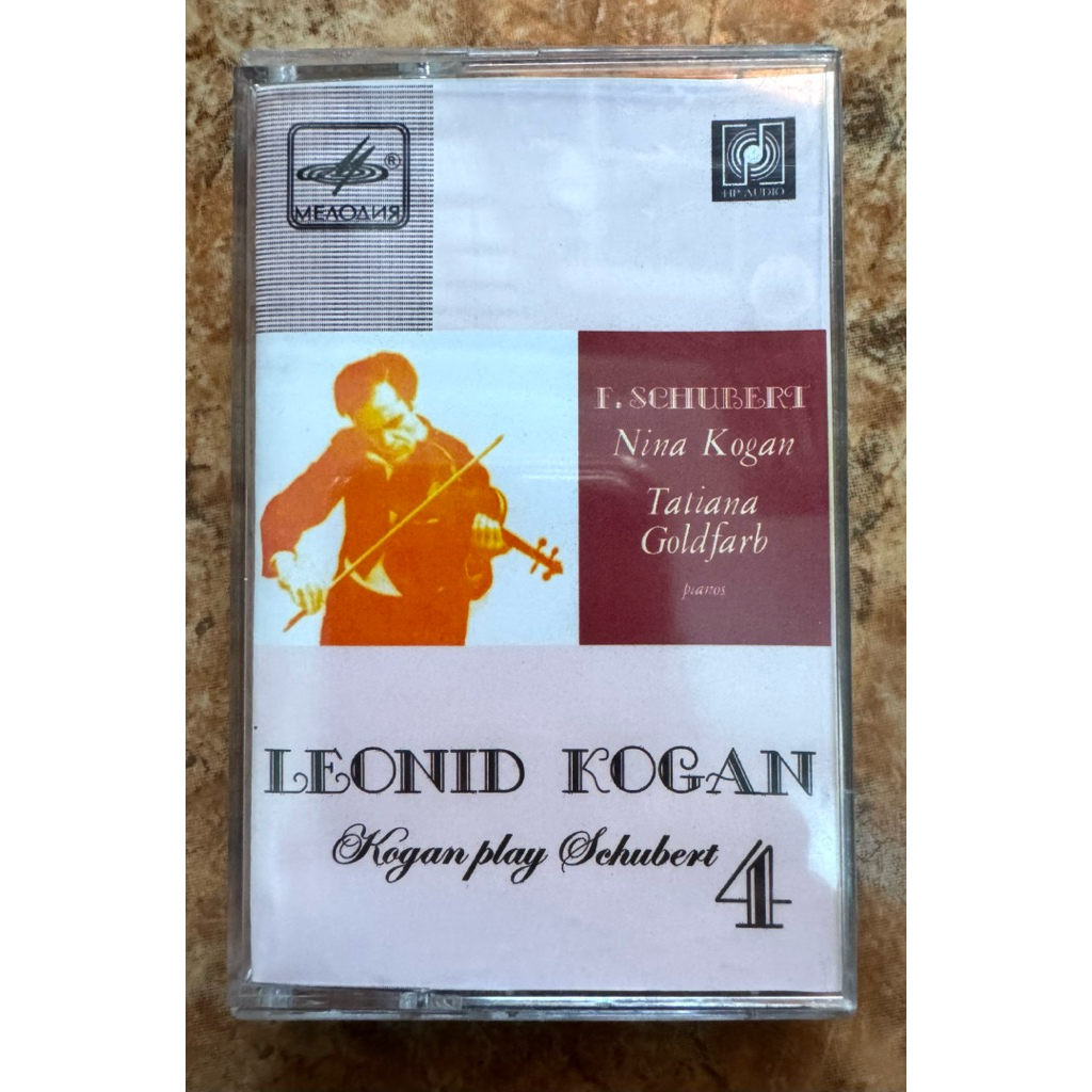 BĂNG CASSETTE - LEONID KOGAN 4 LIVE RECORDINGS HP Audio xin giới thiệu băng nhạc LEONID KOGAN 4 được
