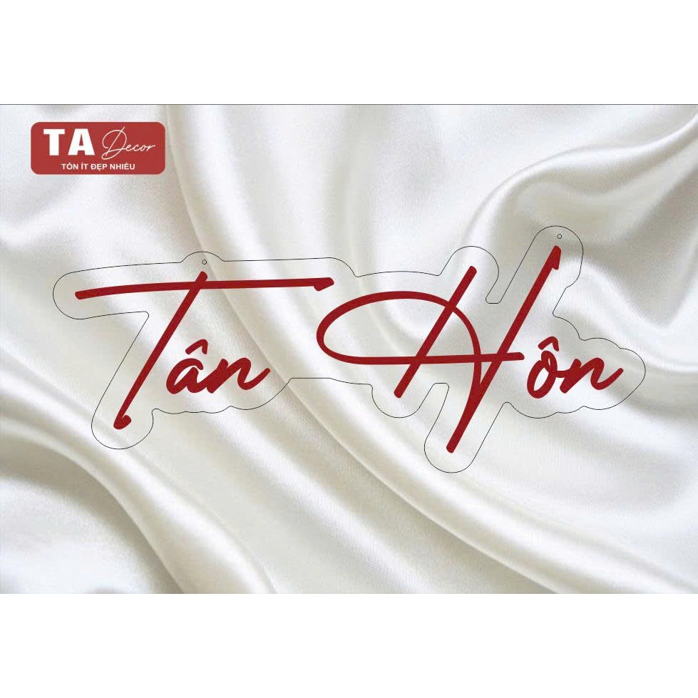 106 - BẢNG TÊN LỄ - bảng mica trong chữ decan Vu quy/ tân hôn/ thành hôn/ đính hôn