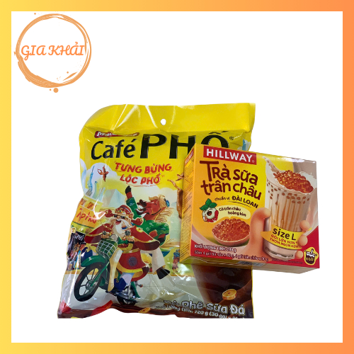 CÀ PHÊ PHỐ SỮA ĐÁ  - MACCOFFE CAFE PHỐ SỮA ĐÁ (GÓI 24G)