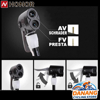 Bơm Sàn Xe Đạp HONOR GP-6532SE – Bơm Hơi Áp Suất Cao