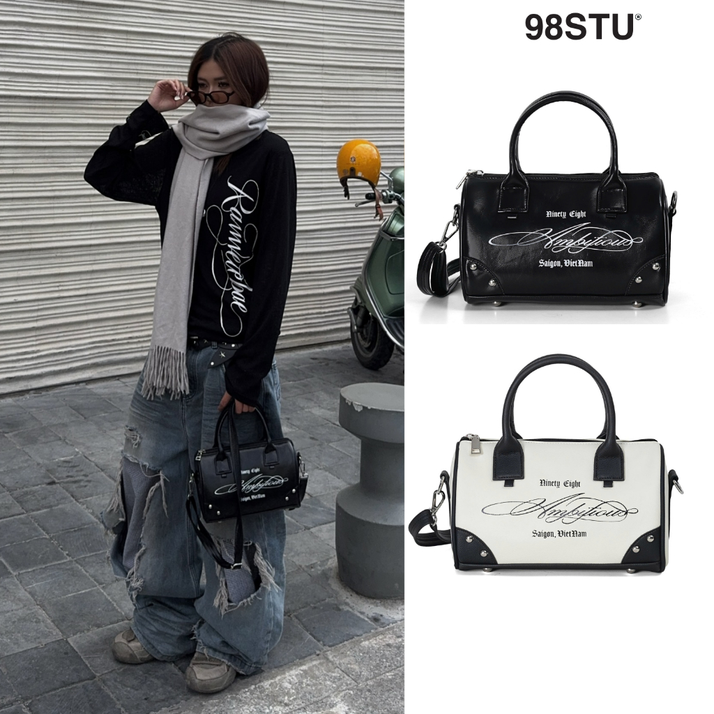 Túi Đeo Chéo Mini Dynamic 98stu Local Brand Chính Hãng Da PU có dây đeo chéo