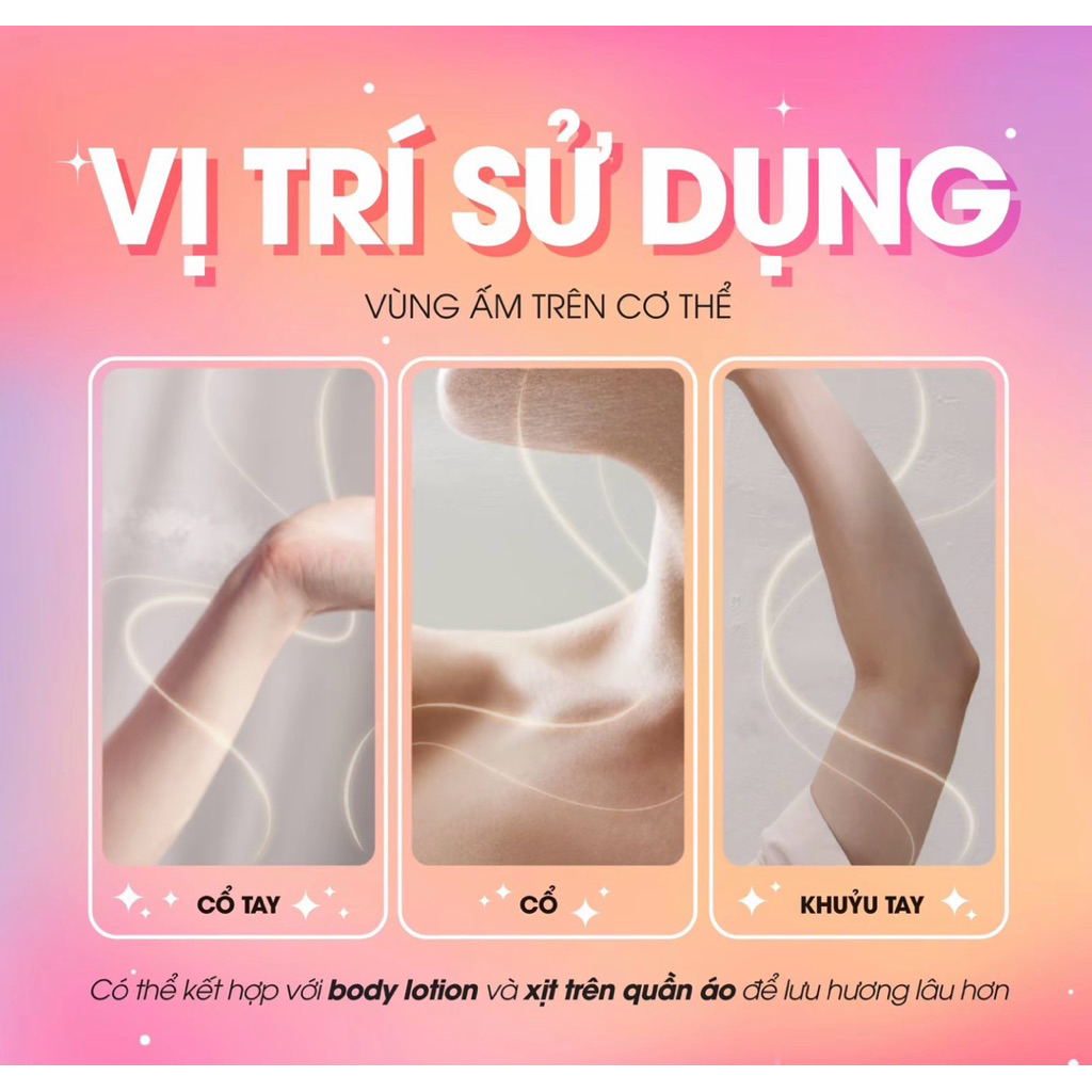 Body miss hạnh phúc nữ Eherb,nước hoa tóc và cơ thể