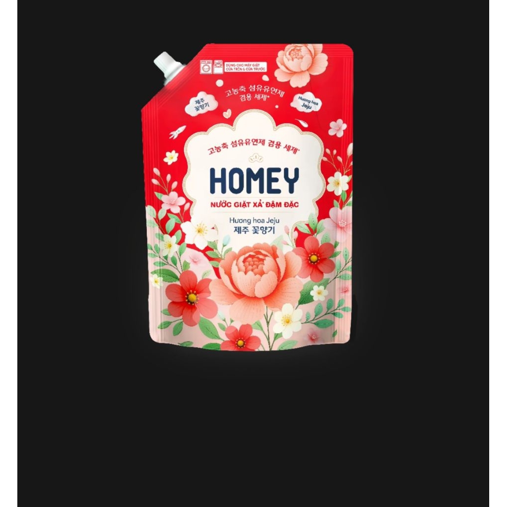 Nước giặt Homey 3kg4 /1 bịch
