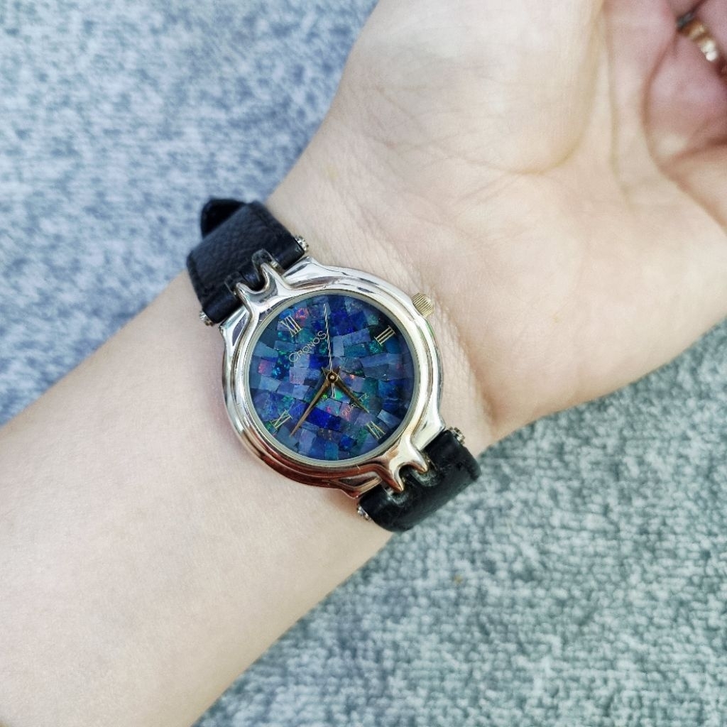 Đồng hồ nữ Cronos đá opal
