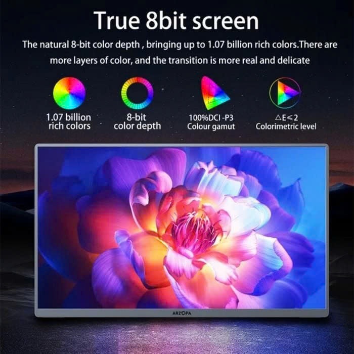 [CHÍNH HÃNG] Màn hình di động ARZOPA A3C Pro OLED 13.3" 60Hz FHD 400nits 100% sRGB 1ms HDMI & Type-C | BigBuy360 - bigbuy360.vn