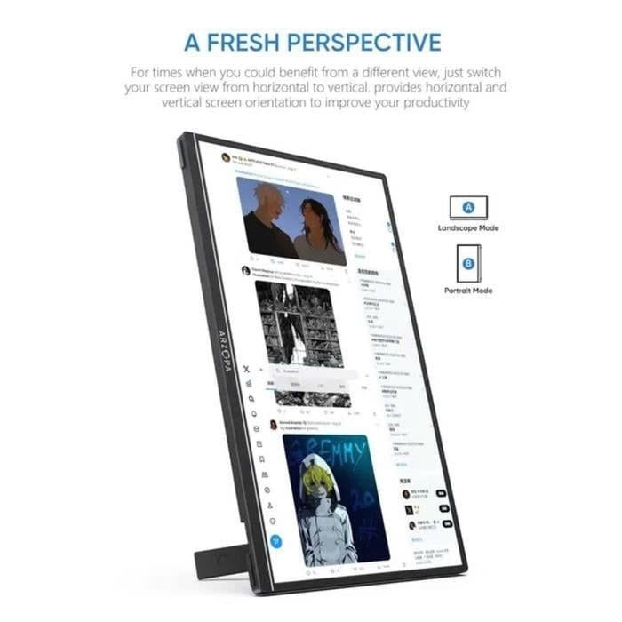 [CHÍNH HÃNG] Màn hình di động ARZOPA A3C Pro OLED 13.3" 60Hz FHD 400nits 100% sRGB 1ms HDMI & Type-C | BigBuy360 - bigbuy360.vn
