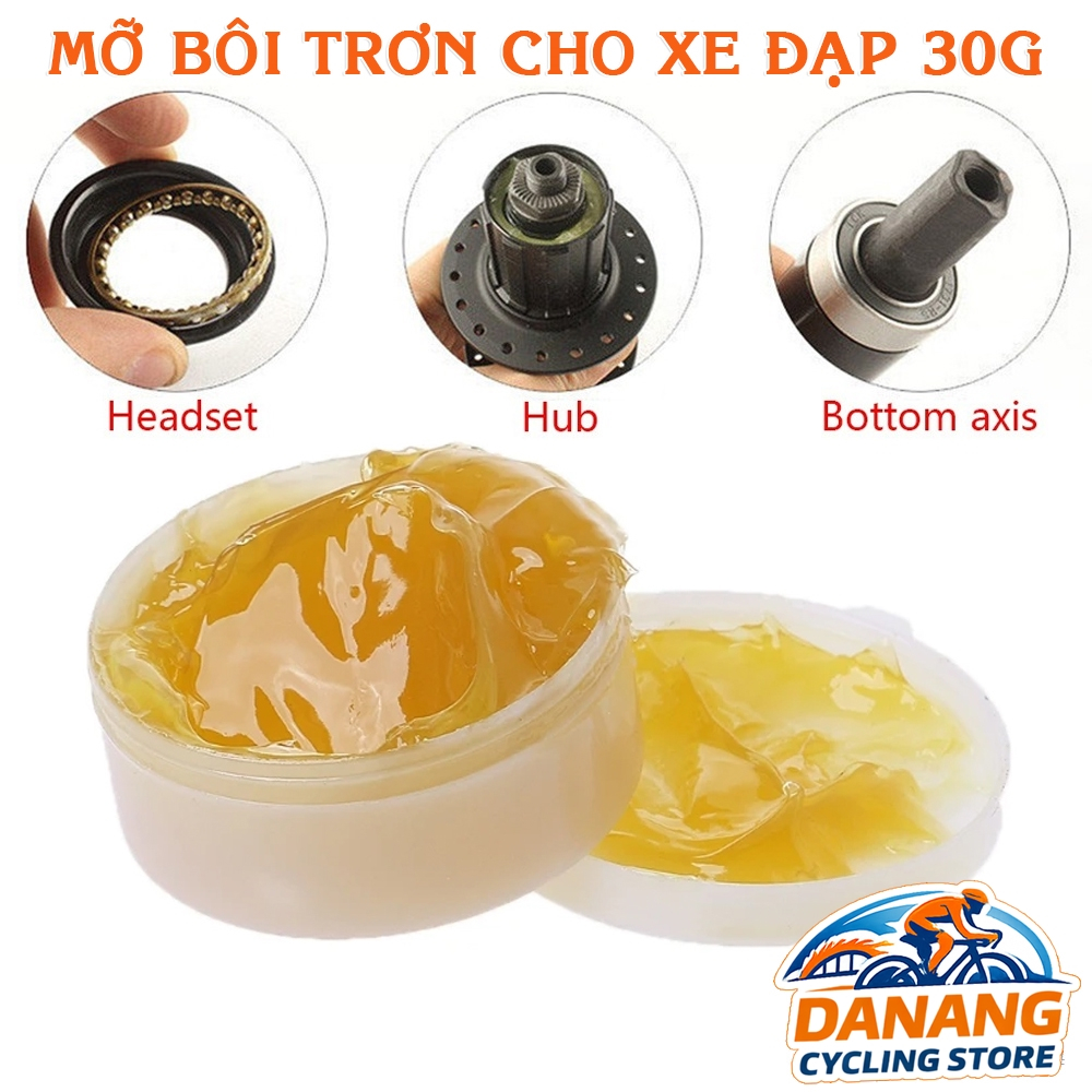 Mỡ Bôi Trơn Tra Xe Đạp 30G - Dùng Cho Trục Giữa, Moay Ơ, Cổ Phốt