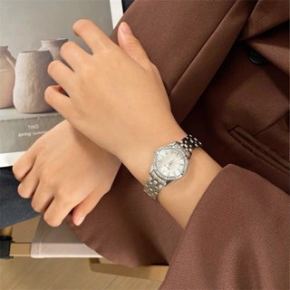 [Deal mở bán] Đồng Hồ Doukou Chống nước 3ATM, Chất Thép Không Gỉ, Viền Đính Đá Tinh Tế