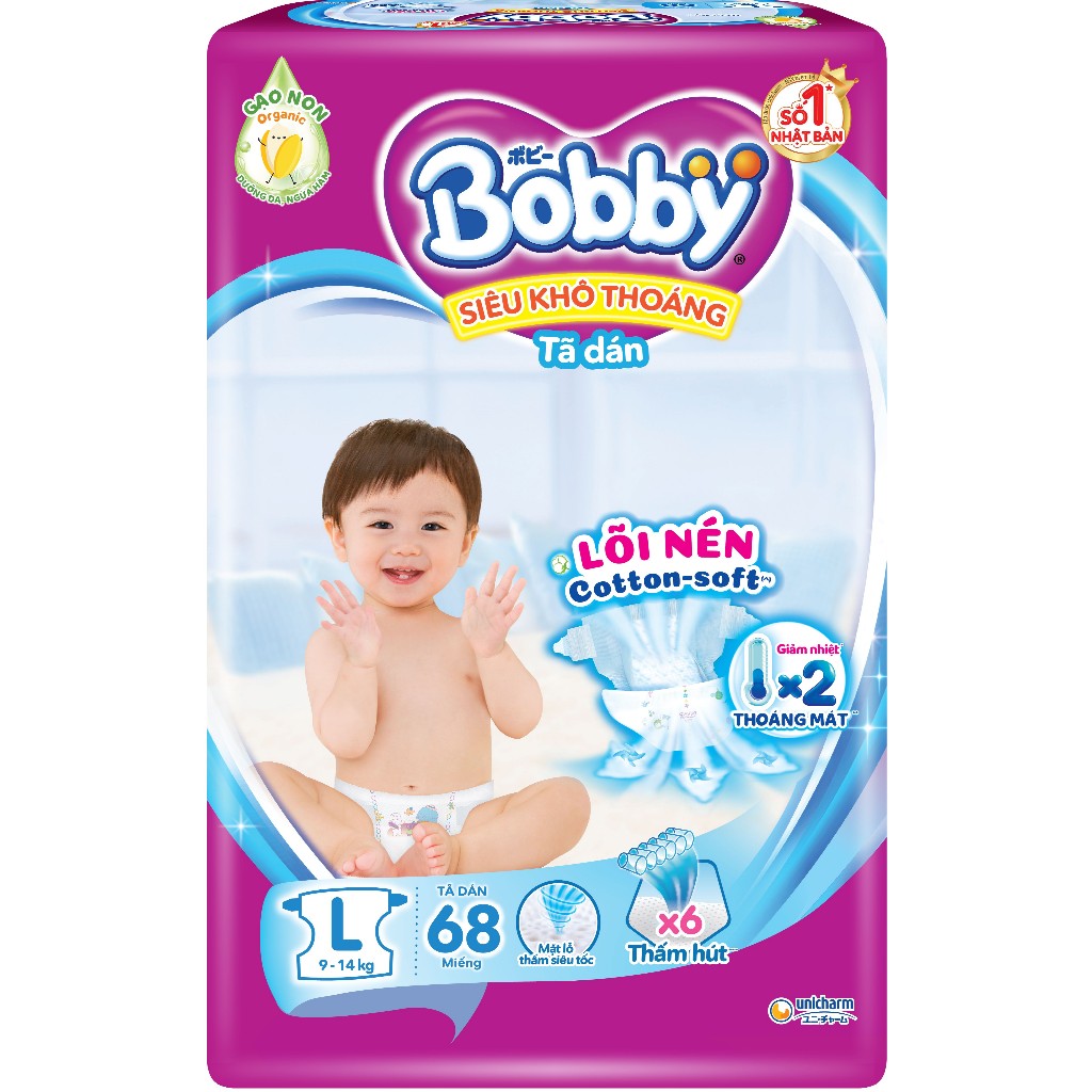 Tả Dán Bobby Size Lớn L/XL/XXL