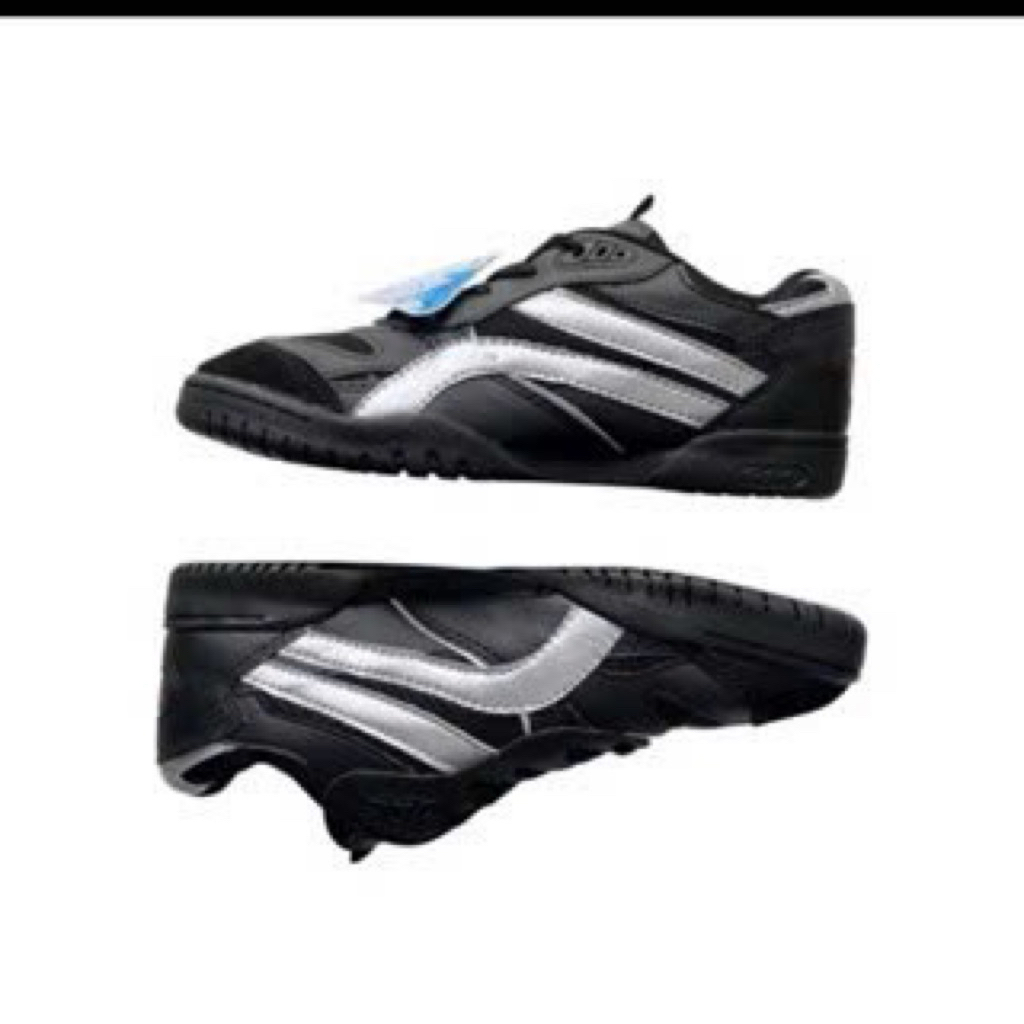 Giày cầu lông Asia nam nữ đen bạc