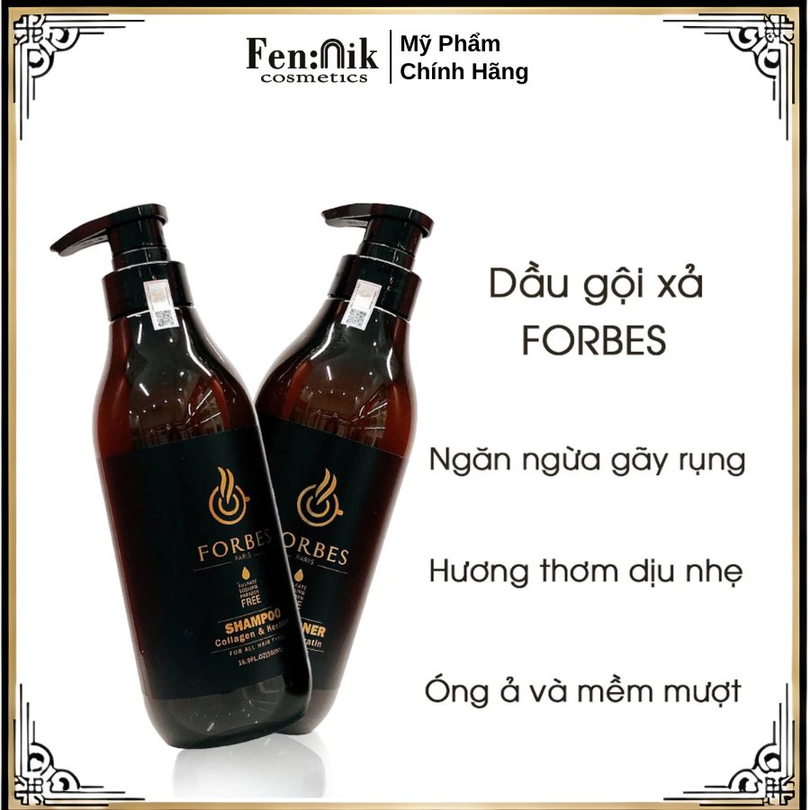 Dầu gội xả ngăn ngừa rụng tóc Forbes 500ml