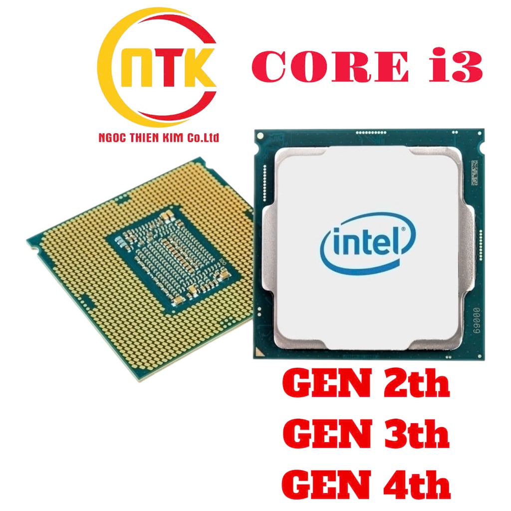 CPU Core i3 4170, i3 4160, i3 4150, i3 3220, i3 2100 BẢO HÀNH 01 THÁNG