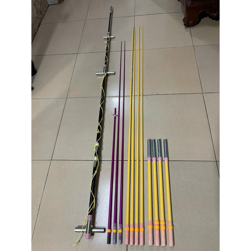 khung diều và diều-3m nan tím vip,áo zip top-3m5 Nan vàng ,vai simano ,đuôi tím ,cái simano,áo zip t