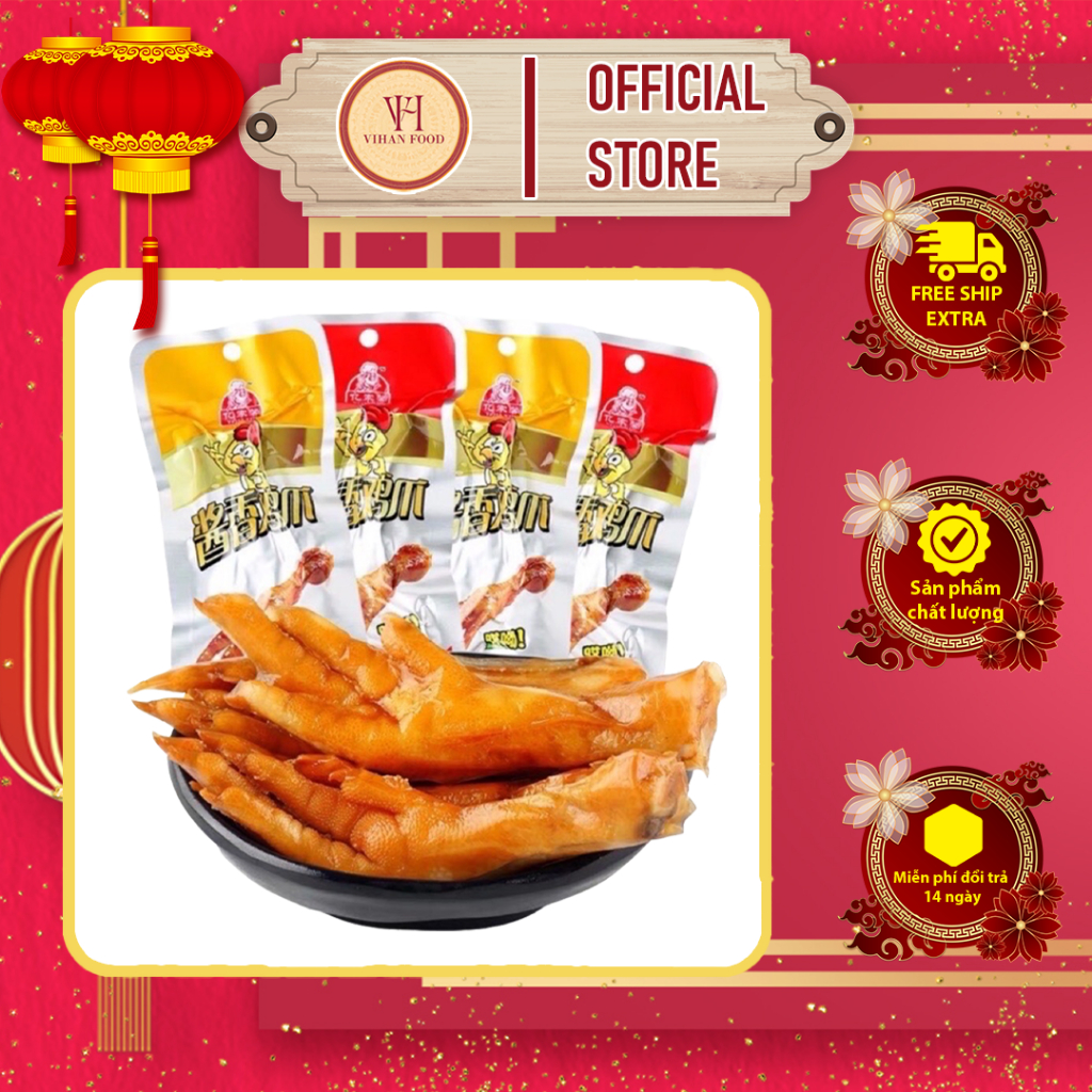 [CHÂN GÀ TRÙNG KHÁNH] Chân gà cay đồ ăn vặt Trung Quốc
