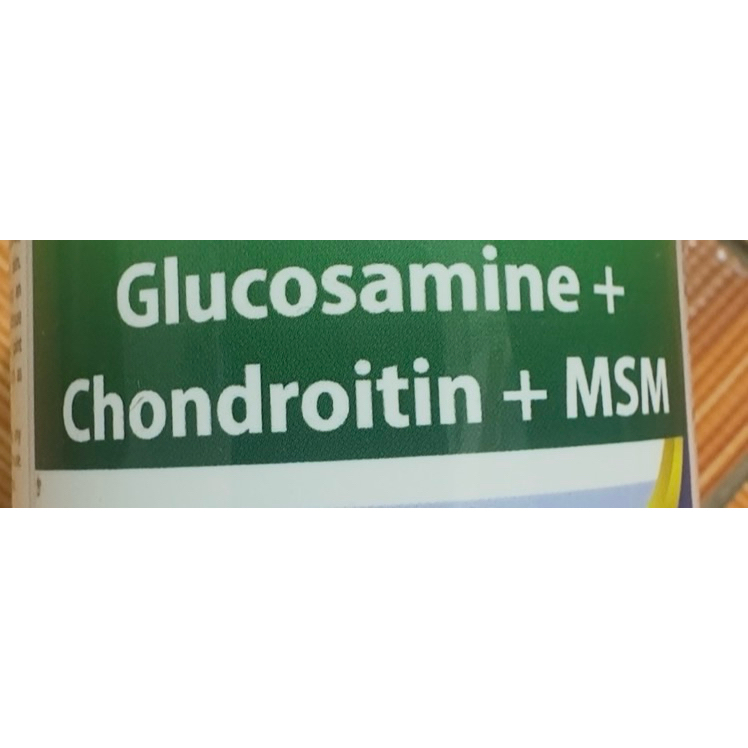 chondroitin+glucosamine+MSM
