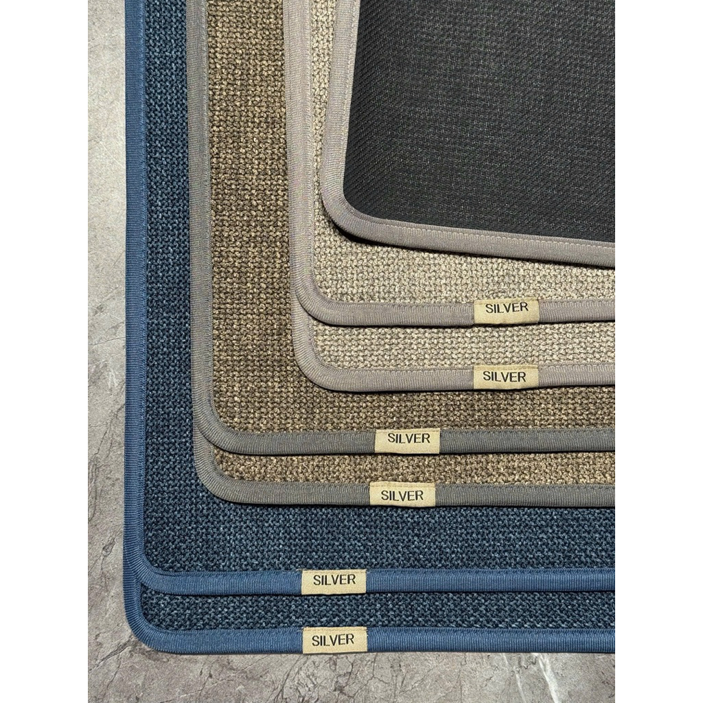 SET THẢM ĐÔI SILVER -  1 nhỏ 40x60cm + 1 dài 40x120cm