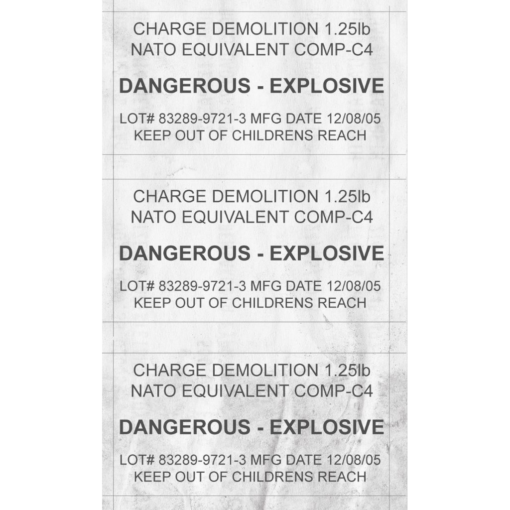 Sticker cho mô hình C4 Csgo