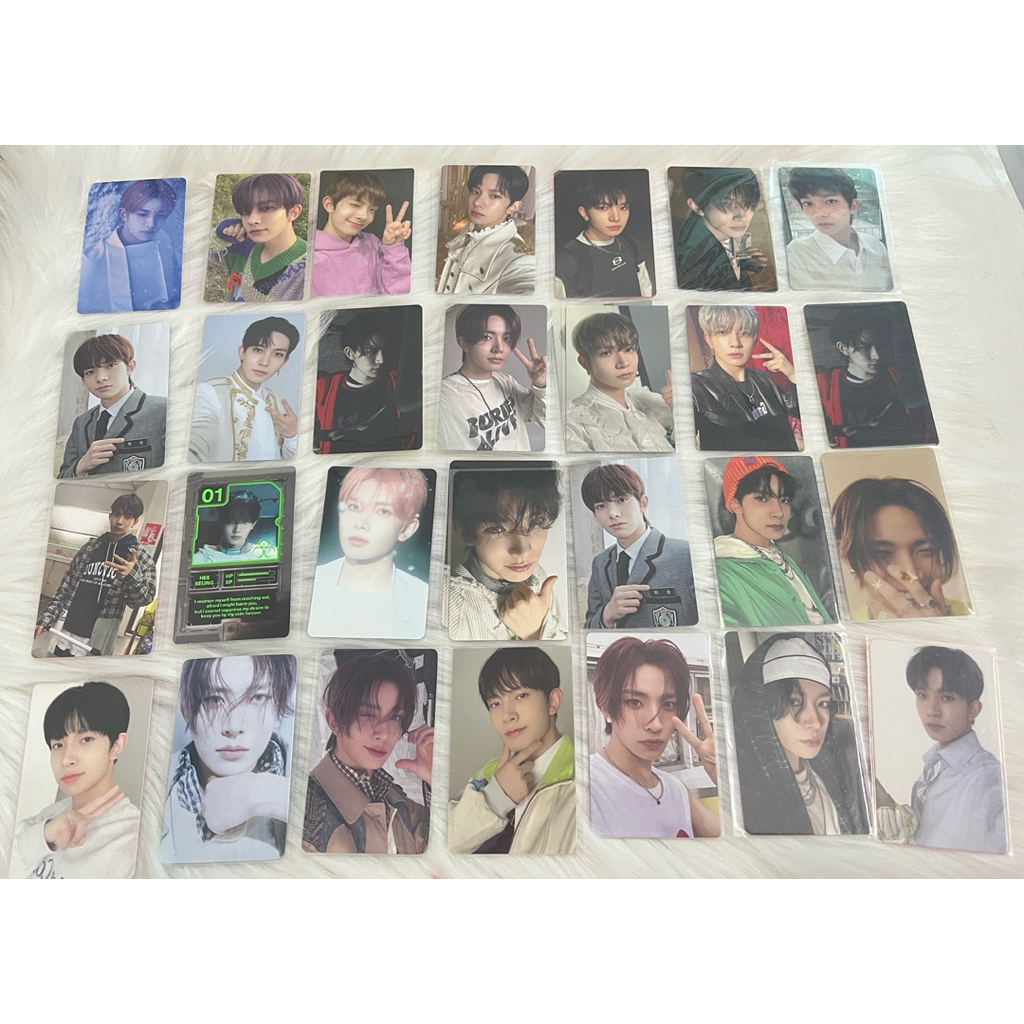 [Sẵn/Sale] Card Enhypen Heesung desire unleash romance untol dark blood,..