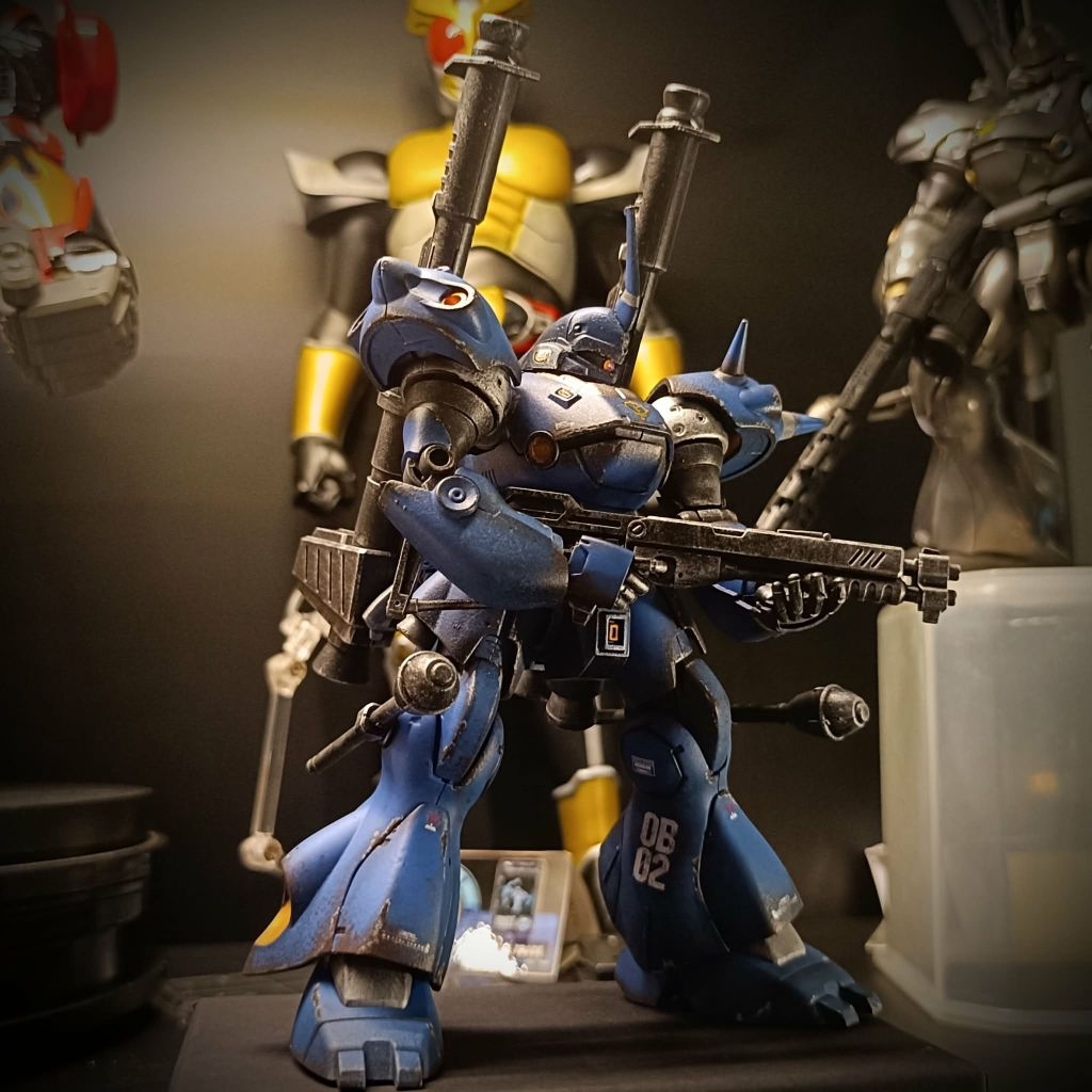 mô hình hg Kampfer custom battle dame
