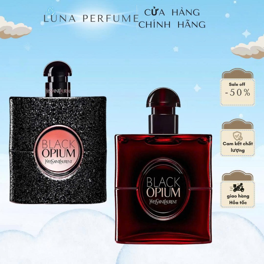 [ Chính Hãng ] Nước Hoa Nữ Black Opium EDP 100ml Hương Ngọt Ngào, Quyến Rũ - Full Box