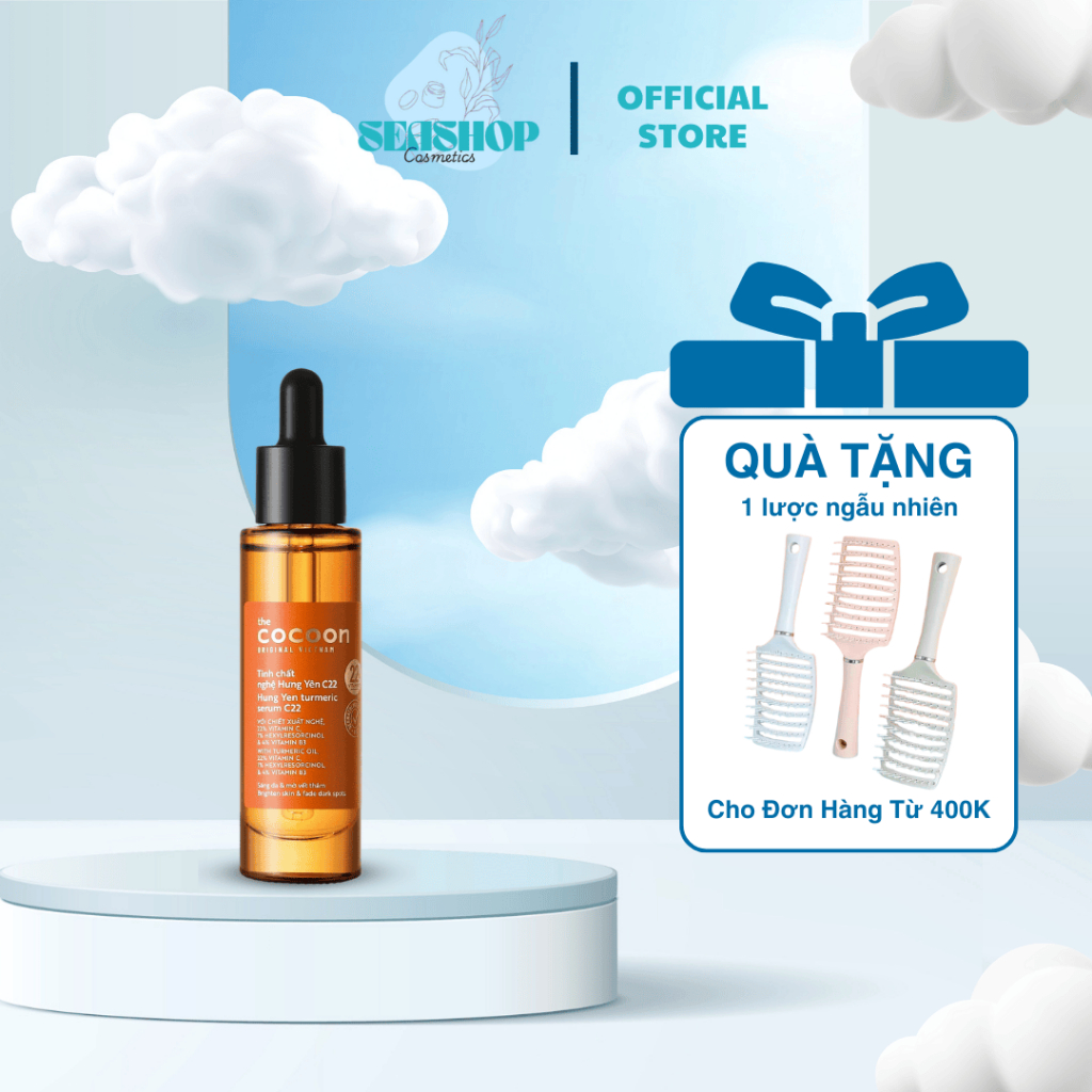 Tinh Chất Cocoon Nghệ Hưng Yên - Cocoon Turmeric Serum C22