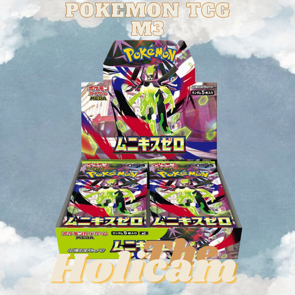 [Chính hãng] Box Thẻ bài Pokemon TCG MEGA Expansion Pack M3 Munix Zero