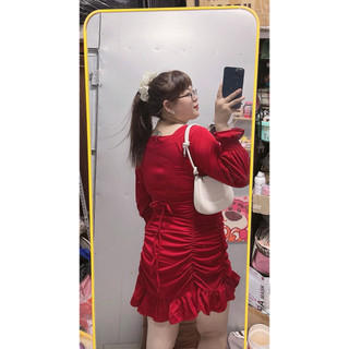 ĐẦM THUN NHÚN BODY BIG SIZE SIÊU HACK DÁNG