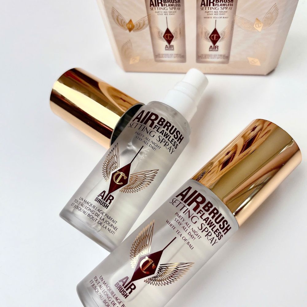Bộ 2 Xịt Khoá Nền Charlotte Tilbury Air Brush Flawless - 2x34ml