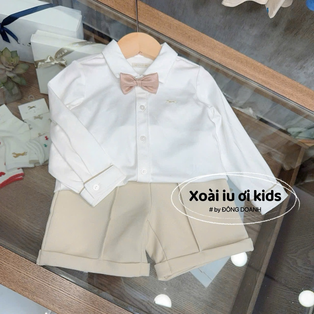 SET VEST CÔNG TỬ BE ETTOI RMK - XOÀI IU ƠI KIDS