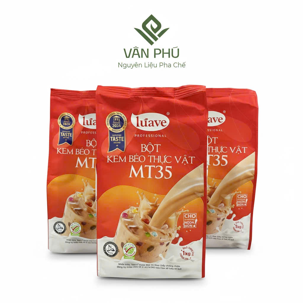 Bột Kem Béo MT35 Luave 1kg - Bột Kem Béo Pha Trà Sữa, Béo Thanh, Thơm Trà