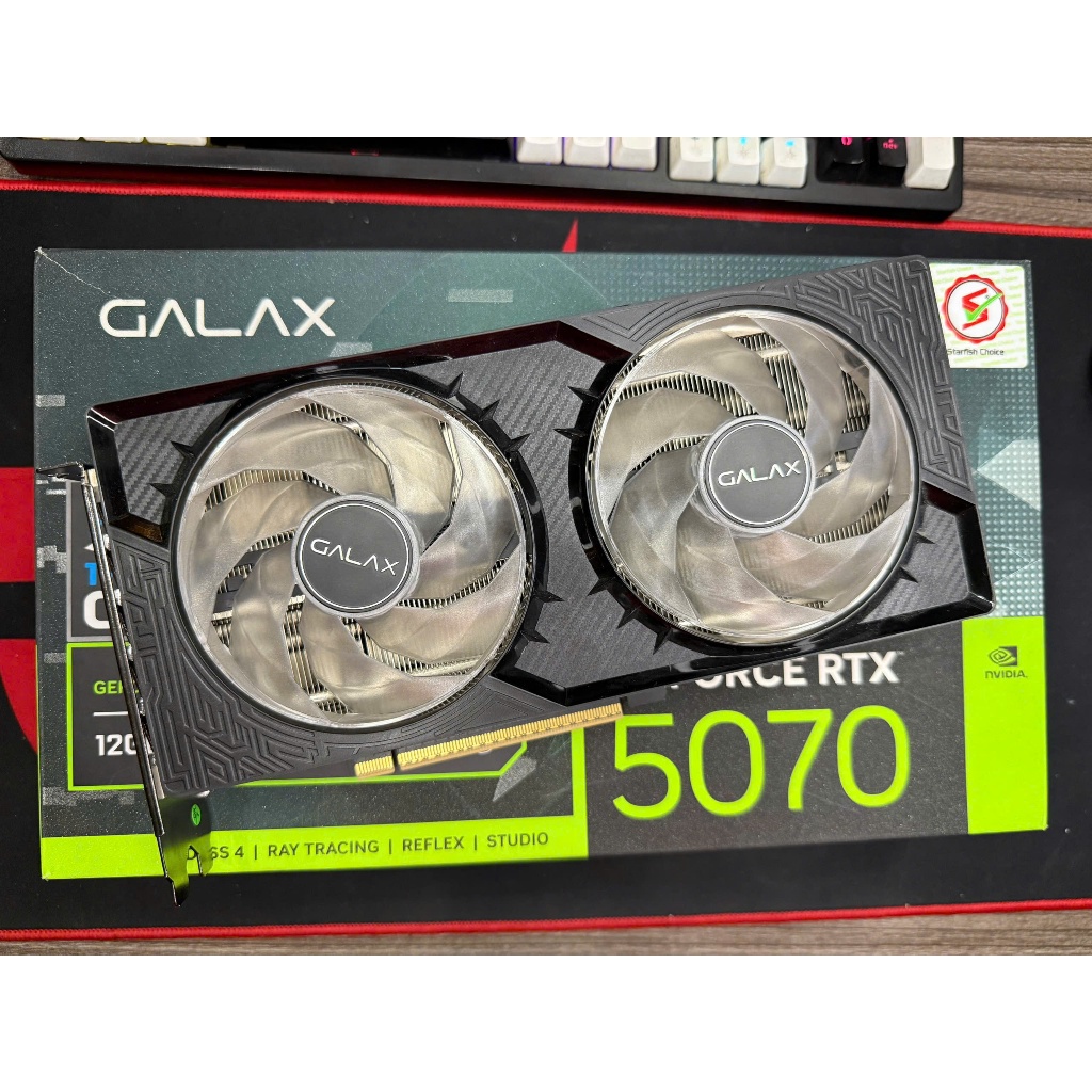 Card Màn Hình VGA GALAX GeForce RTX 5070 1-Click OC 12GB Bảo Hành 06.2028