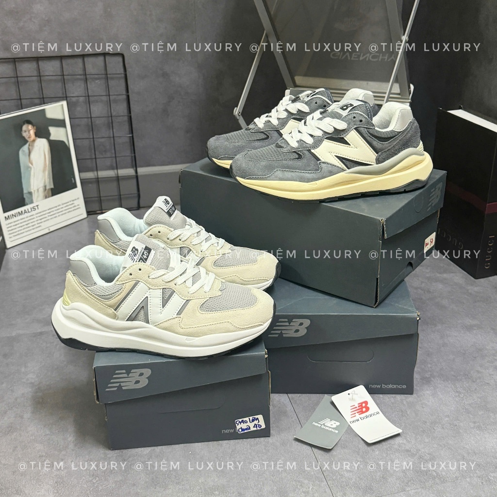 Giày thể thao NB 5740 2 Màu xám và màu lông chuột