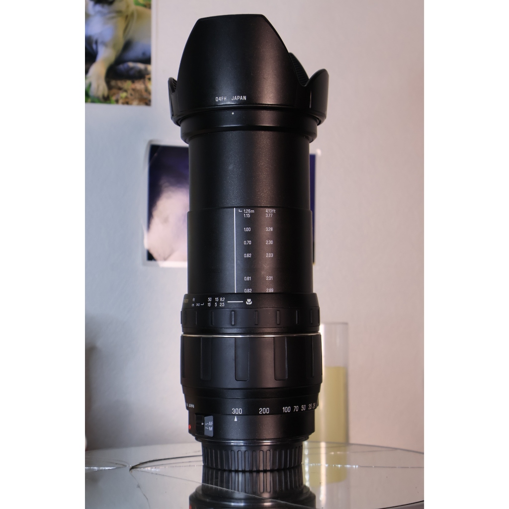 Ống kính Canon ef AMRON AF ASPHERICAL LD 28–300mm f/3.5–6.3 (chức năng hoạt động ok hết)