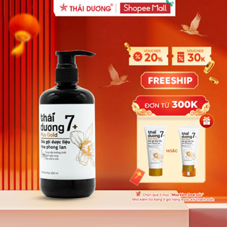 Dầu gội dược liệu Thái Dương 7 Plus Gold hoa phong lan 100ml/250ml/500ml _Sao Thái Dương