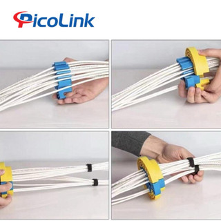 Lược Chải Dây Cáp Mạng PicoLink PL-LC19156 – Bó Cáp Cat5/Cat6/Cat6A/Cat7 Gọn Gàng, Chuyên Dụng