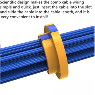 Lược Chải Dây Cáp Mạng PicoLink PL-LC19156 – Bó Cáp Cat5/Cat6/Cat6A/Cat7 Gọn Gàng, Chuyên Dụng